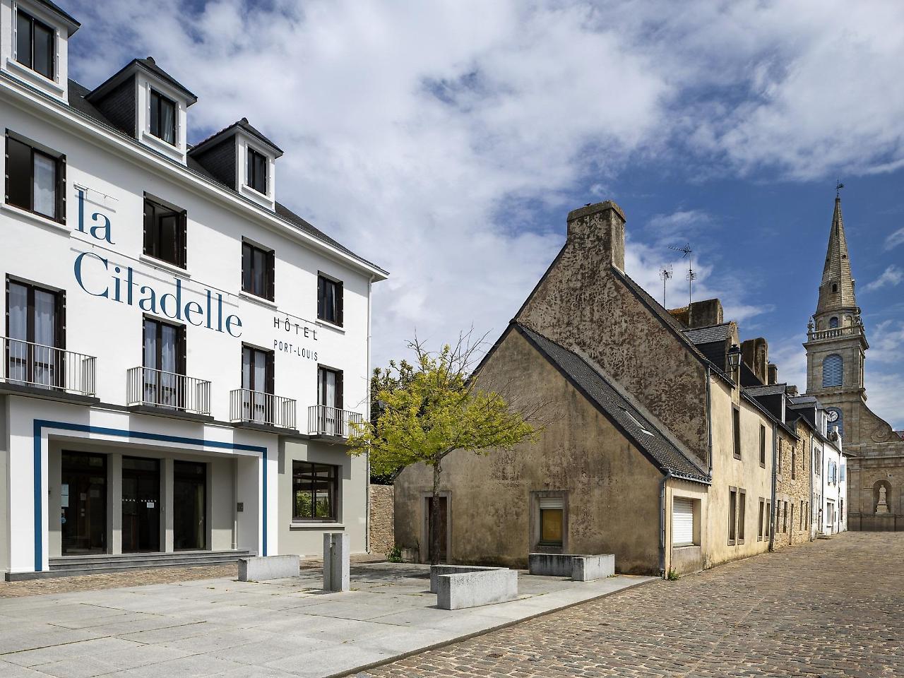 Hotel Spa De La Citadelle Lorient 포트루이스 외부 사진